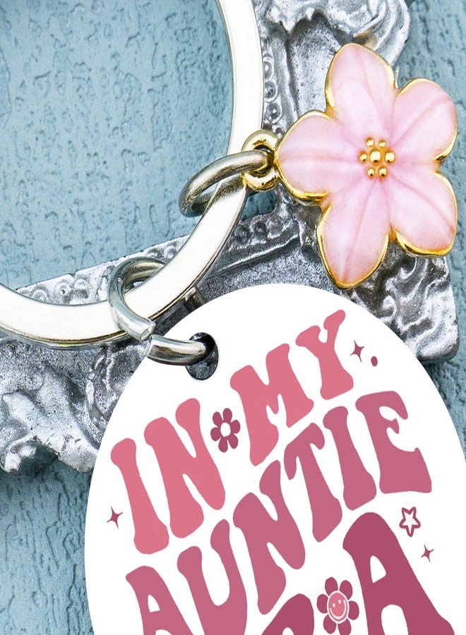 igvean Auntie Gift Ideas Keychain Aunt Gifts from Niece Nephew Best Aunt Gifts Mothers Day Birthday Christmas Gift For New Auntie - Image 4